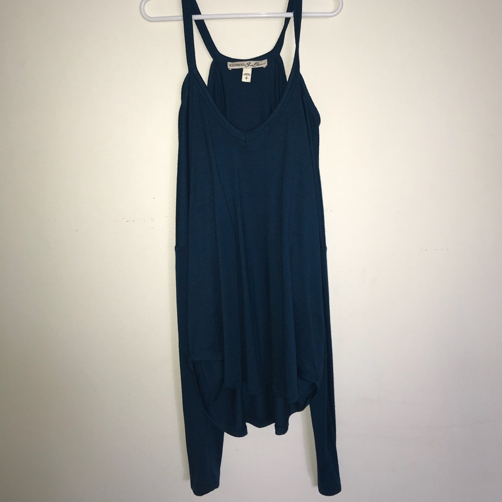 Emerald green cold shoulder top